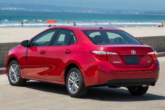 Insurance rates Toyota Corolla in Long Beach