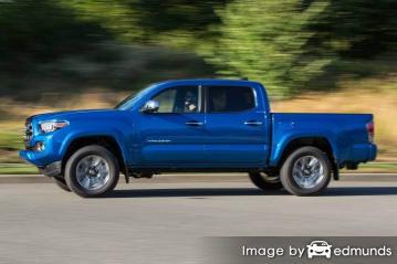 Insurance quote for Toyota Tacoma in Long Beach