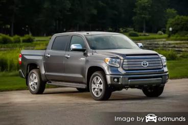 Insurance quote for Toyota Tundra in Long Beach